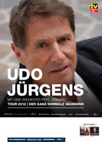 Der Wahnsinn geht weiter: Udo Jürgens setzt ab heute seine Tournee fort!
