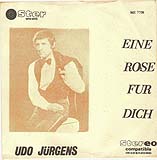 Udo Jürgens - Eine Rose für dich / Wer ist er - Vinyl-Single (7") Front-Cover