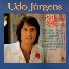 Udo Jürgens - Die 20 großen Erfolge - LP Front-Cover