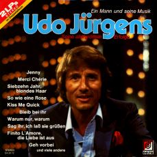Udo Jürgens - Ein Mann und seine Musik -  Seine allergrößten Erfolge - LP Front-Cover