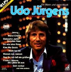 Udo Jürgens - Ein Mann und seine Musik -  Seine allergrößten Erfolge - LP Front-Cover