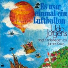 Udo Jürgens - Es war einmal ein Luftballon - LP Front-Cover