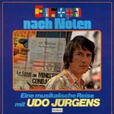Udo Jürgens - Europa nach Noten - Eine musikalische Reise mit Udo Jürgens - LP Front-Cover