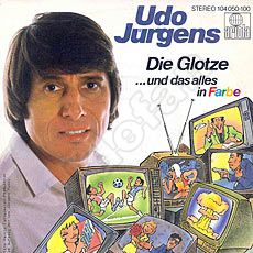 Udo Jürgens - Die Glotze (...und das alles in Farbe) / Engel am Morgen - Vinyl-Single (7") Front-Cover