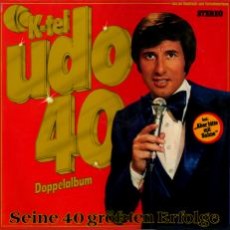 Udo Jürgens - Udo 40 -  Seine 40 größten Erfolge - LP Front-Cover