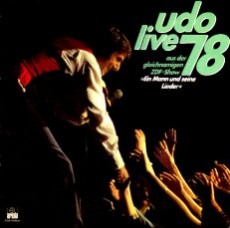 Udo Jürgens - Udo live '78 - LP Front-Cover