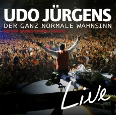 Udo Jürgens - Der ganz normale Wahnsinn live - CD Front-Cover