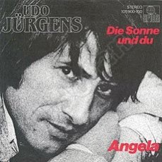 Udo Jürgens - Angela / Die Sonne und du - Vinyl-Single (7") Front-Cover