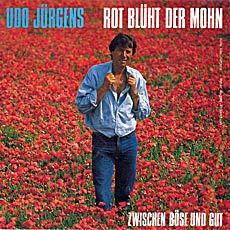 Udo Jürgens - Rot blüht der Mohn / Zwischen Böse und gut - Vinyl-Single (7") Front-Cover