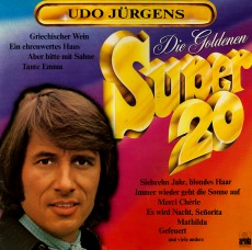Udo Jürgens - Die Goldenen Super 20 - LP Front-Cover