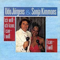 Udo Jürgens, Sonja Kimmons - Ich will - ich kann, I can - I will / I can - I will - Vinyl-Single (7") Front-Cover