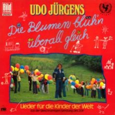 Udo Jürgens - Die Blumen blüh'n überall gleich - LP Front-Cover