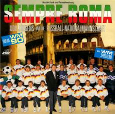 Udo Jürgens, Fußball-Nationalmannschaft für die WM 1990 - Sempre Roma - LP Front-Cover