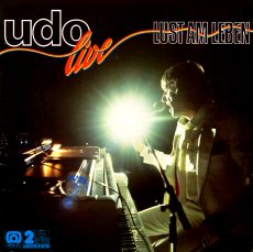 Udo Jürgens - udo live - Lust am Leben - LP Front-Cover