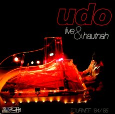 Udo Jürgens - Udo live & hautnah - LP Front-Cover