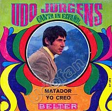 Udo Jürgens - Matador (span.) / Yo creo - Vinyl-Single (7") Front-Cover