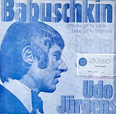 Udo Jürgens - Babuschkin / Indra - Vinyl-Single (7") Front-Cover