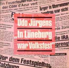 Udo Jürgens - In Lüneburg war Volksfest / Geradeaus - Vinyl-Single (7") Front-Cover