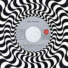Udo Jürgens - Ich schrieb nie ein Lied für Karin / Die Nacht und das Mädchen - Vinyl-Single (7") Front-Cover