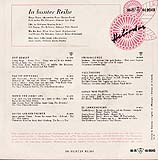 In bunter Reihe - Vinyl-EP Back-Cover