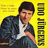Udo Jürgens - Todo o nada / Dame la mano mon amour - Vinyl-Single (7") Front-Cover