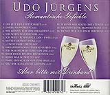 Udo Jürgens - Romantische Gefühle - CD Back-Cover