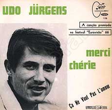 Udo Jürgens - Merci Chérie / Ca ne vaut pas l'amour - Vinyl-Single (7") Front-Cover