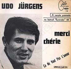 Udo Jürgens - Merci Chérie / Ca ne vaut pas l'amour - Vinyl-Single (7") Front-Cover