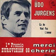 Udo Jürgens - Merci Chérie / Ca ne vaut pas l'amour - Vinyl-Single (7") Front-Cover