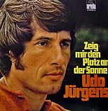 Udo Jürgens - Zeig mir den Platz an der Sonne - Tonband Front-Cover