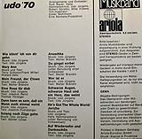 Udo Jürgens - Udo '70 - Tonband Back-Cover