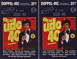 Udo Jürgens - Udo 40 -  Seine 40 größten Erfolge - MusiCasette Front-Cover
