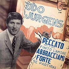 Udo Jürgens - Peccato che sia finita cosi / Finito l'amore / Abbracciami forte / Se partirai - Vinyl-EP Front-Cover