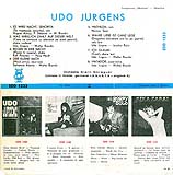 Udo Jürgens - Udo Jürgens - Vinyl-Single (10") Back-Cover
