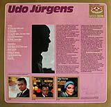 Udo Jürgens - Seine ersten Erfolge - LP Back-Cover