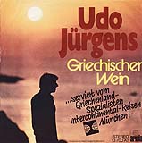 Udo Jürgens - Griechischer Wein / Gestern war es noch Liebe - Intercontinental-Reisen - Vinyl-Single (7") Front-Cover