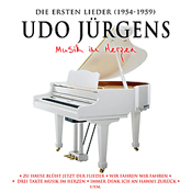 Udo Jürgens - Die ersten Lieder (1954 - 1959) - Musik im Herzen - CD Front-Cover