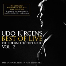 Udo Jürgens - Best Of Live - Die Tourneehöhepunkte - Vol. 2 - CD Front-Cover