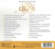 Udo Jürgens - Weihnachtsklassiker - CD Back-Cover