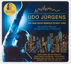 Udo Jürgens - Ich war noch niemals in New York - Die größten Hits des Erfolgsmusicals im Original - CD Front-Cover