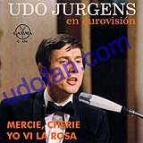 Udo Jürgens - Merci Chérie / Como una rosa - Vinyl-Single (7") Front-Cover