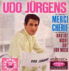 Udo Jürgens - Merci Chérie / Das ist nicht gut für mich - Vinyl-Single (7") Front-Cover