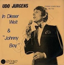 Udo Jürgens - In dieser Welt / Johnny Boy - Vinyl-Single (7") Front-Cover