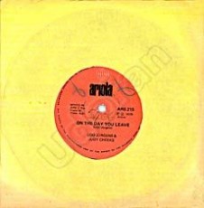 Udo Jürgens - On the day you leave / Mr. Loneliness - Vinyl-Single (7") Front-Cover