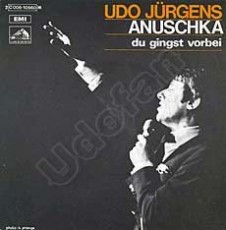 Udo Jürgens - Anuschka (LP-Version) / Du gingst vorbei - Vinyl-Single (7") Front-Cover