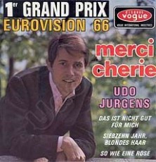 Udo Jürgens - Chanson Autrichienne 1966 - Vinyl-EP Front-Cover