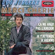 Udo Jürgens - Chante en Francais - Vinyl-EP Front-Cover