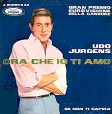 Udo Jürgens - Ora che io ti amo / Se non ti capira - Vinyl-Single (7") Front-Cover