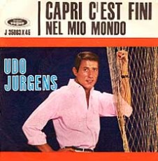 Udo Jürgens - Capri c'est fini / Nel mio mondo - Vinyl-Single (7") Front-Cover