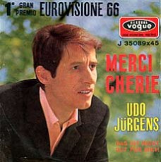 Udo Jürgens - Merci Chérie / Das ist nicht gut für mich - Vinyl-Single (7") Front-Cover